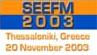 1st South-East European Workshop on Formal Methods (SEEFM'03)