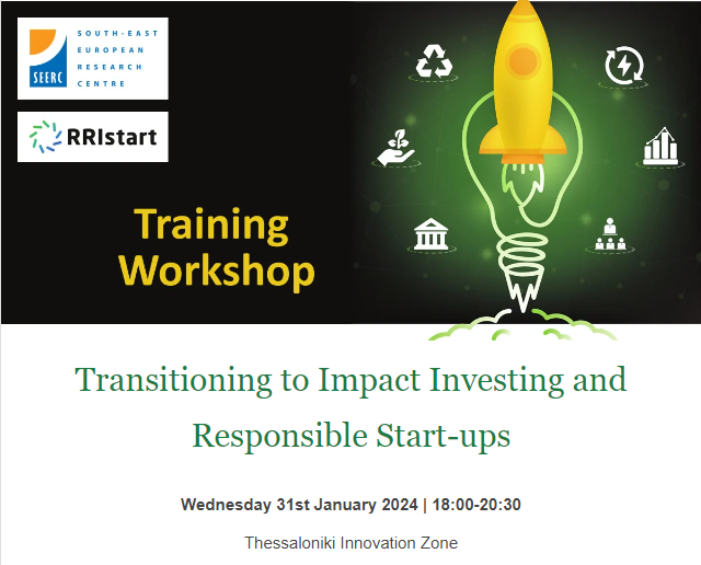 Event Invitation: Transitioning to Impact Investing and Responsible Start-ups