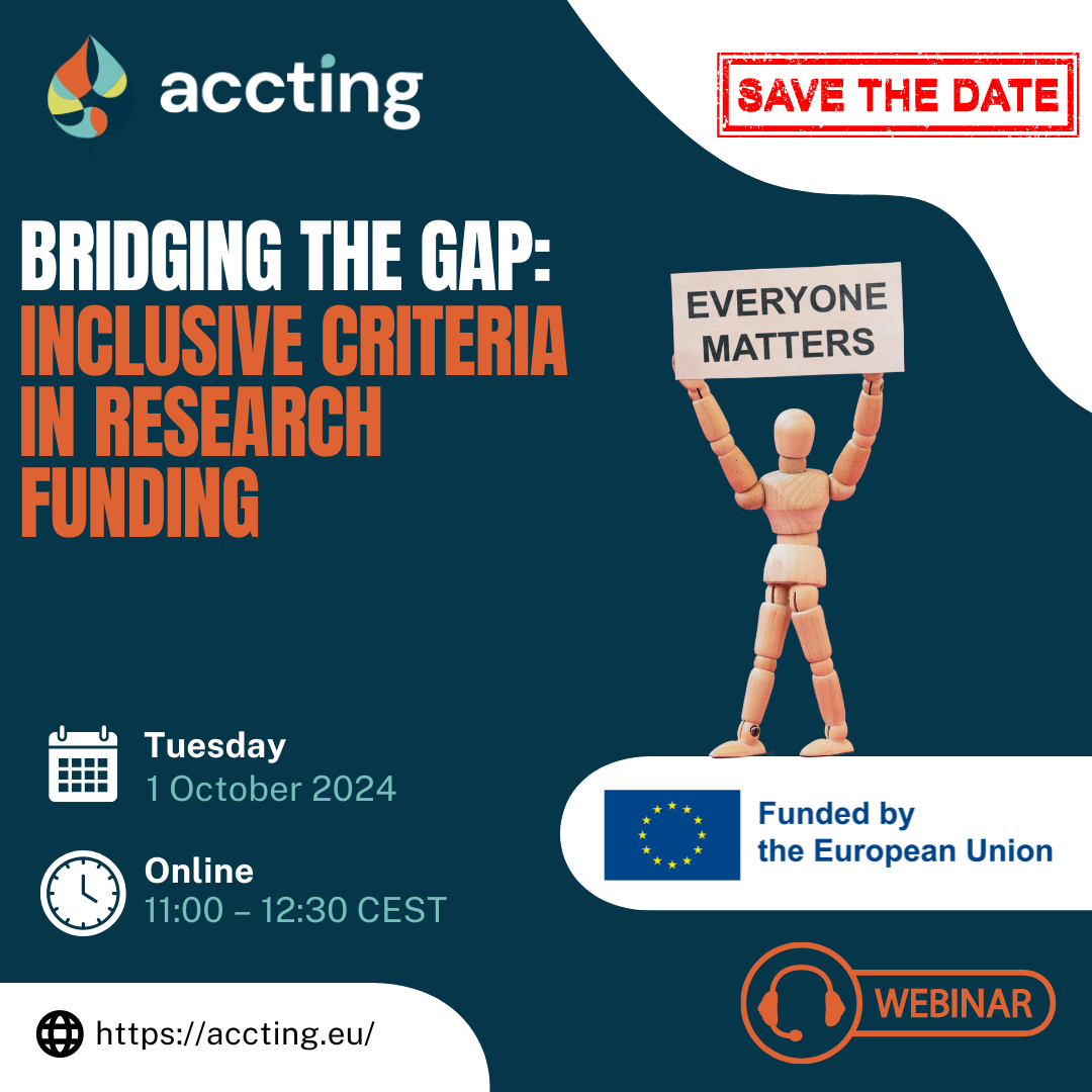 Upcoming Webinar: Bridging the Gap - Inclusive Criteria in Research Funding!