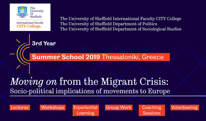 Summer School 2019, “Moving on from the Migrant Crisis: Socio-political implications of movements to Europe”